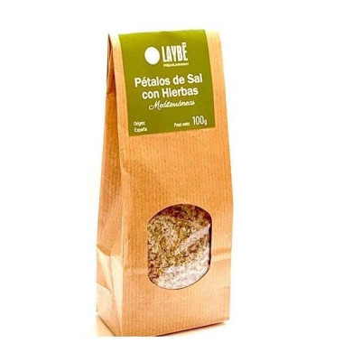 Pétalos de Sal con Hierbas Mediterráneas "Laybe" recambio 100gr