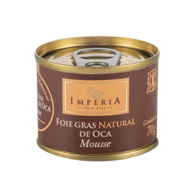 Mousse de foie gras natural de oca "Imperia" 70gr