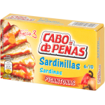Sardinillas picantonas "Cabo de Peñas" 6/10 piezas 85gr