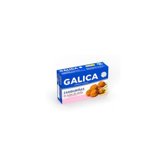 Zamburiñas en salsa de vieira "Galica" 111gr