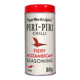 Chilli Piri-Piri Fiery Mozambican "Cape Herb & Spice" 80gr