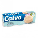 Atún claro al natural "Calvo" pack 3 latas (3 x 80gr)