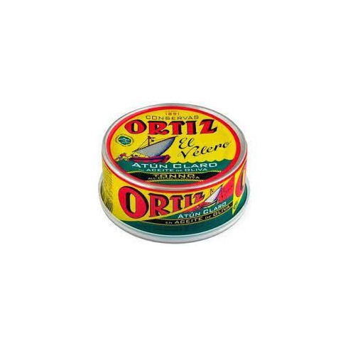 Atún claro en aceite de oliva "Ortiz" 250gr