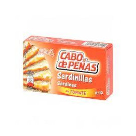 Sardinillas en tomate "Cabo de Peñas" 6/10 piezas 85gr