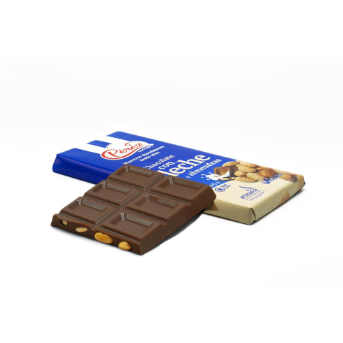 Chocolate con leche y almendras "Pérez" 125gr
