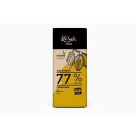 Chocolate negro "Pérez" 77% Colombia Bean To Bar 80gr