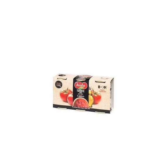 Tomate frito "Hida" Pack-3 latas Estilo Casero (3 x 155gr)