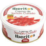 Crema de jamón ibérico "Iberitos" 250 gr.