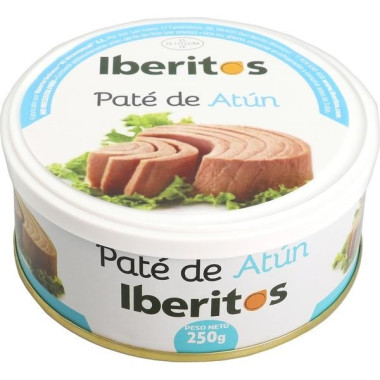 Paté de atún "Iberitos" 250 gr.