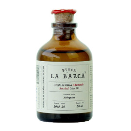 Aceite de oliva ahumado "Finca La Barca" 50ml MINI