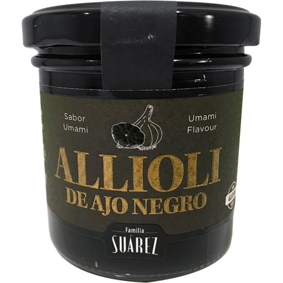Allioli de ajo negro sabor Umami "Suárez" 135gr
