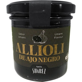 Allioli de ajo negro sabor Umami "Suárez" 135gr