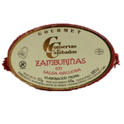 Zamburiñas en salsa gallega "Cambados" 111gr