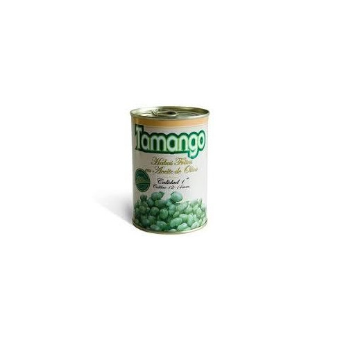 Habitas fritas en aceite de oliva "Tamango" 420gr