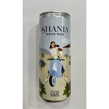 "Shania" vino blanco en lata Juan Gil 250ml