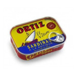 Sardinas a la antigua en aceite de oliva "Ortíz" 140gr