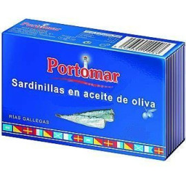 Sardinillas en aceite de oliva "Portomar" 20/25 piezas 115gr