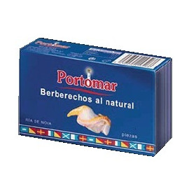 Berberechos al natural "Portomar" 25/35 piezas 111gr