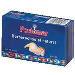Berberechos al natural "Portomar" 25/35 piezas 111gr