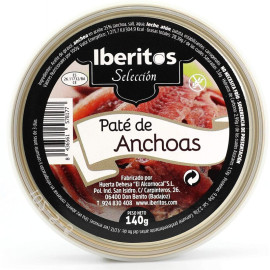 Paté de anchoas "Iberitos" Selección 140gr