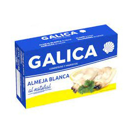 Almeja blanca al natural "Galica" 111gr