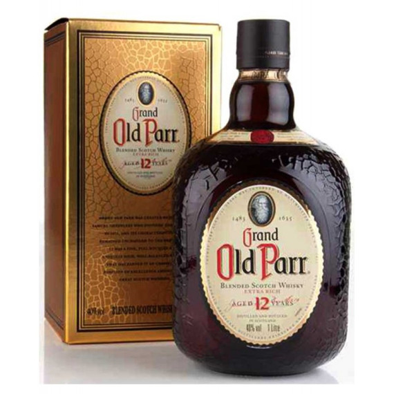 Whisky "Grand Old Parr" 12 años 70cl