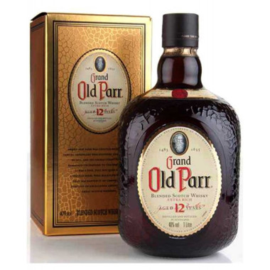 Whisky "Grand Old Parr" 12 años 1 litro