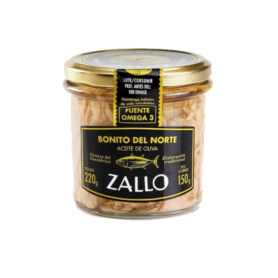 Bonito del Norte en aceite de oliva "Zallo" 220gr