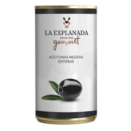 Aceitunas negras enteras "La Explanada Gourmet" 350gr