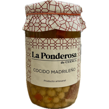 Cocido madrileño "La Ponderosa de Cuenca" 670gr