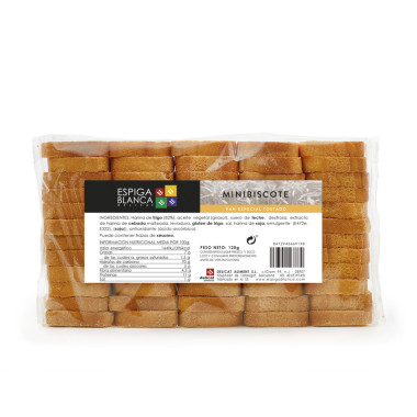 Minibiscotes "Espiga Blanca" 120gr