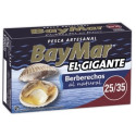 Berberechos al natural "Baymar" 25/35 piezas 111gr