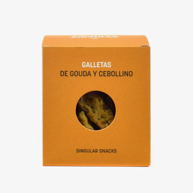 Galletas de gouda y cebollino "Colmado Singular" 130gr