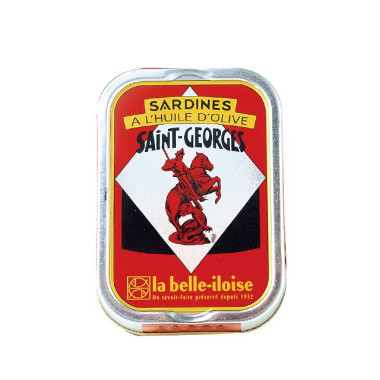 producto Sardinas en aceite de oliva virgen extra Saint Georges "La Belle-Iloise" 115gr