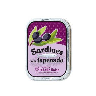 producto Sardinas con tapenade "La Belle-Iloise" 115gr