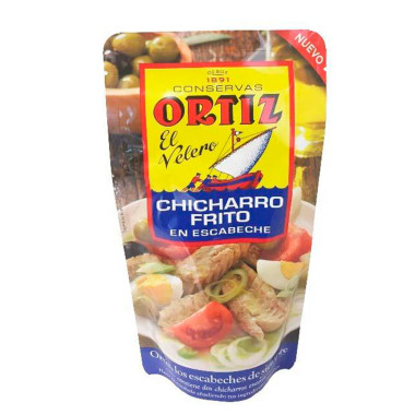 producto Chicharro frito en escabeche "Ortiz" 215gr