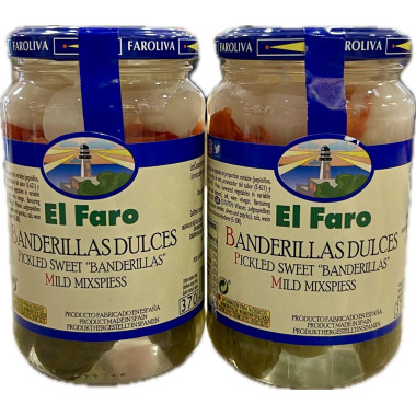 Lote ahorro Banderillas dulces "El Faro" 2 x 350gr