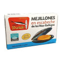 Mejillones en escabeche "Dardo" 18/24 piezas 118gr