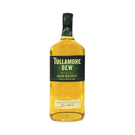 Whisky irlandés "Tullamore Dew" 70cl