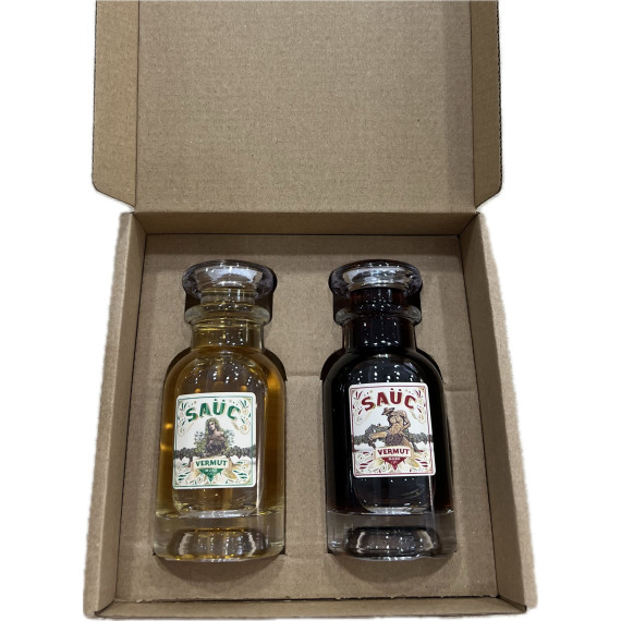 Estuche Vermut "Saüc" 2 x 100ml