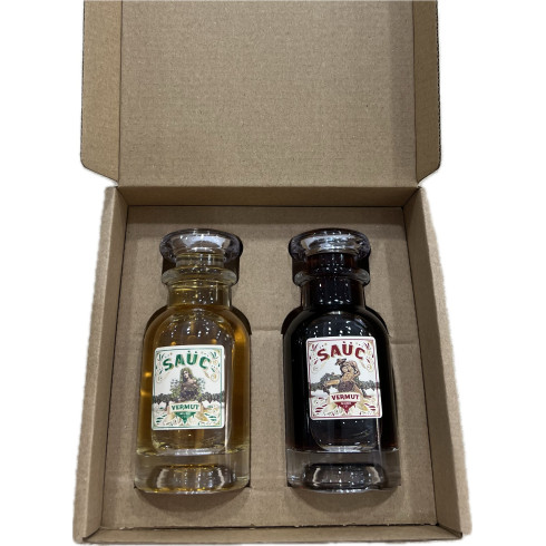 Estuche Vermut "Saüc" 2 x 100ml