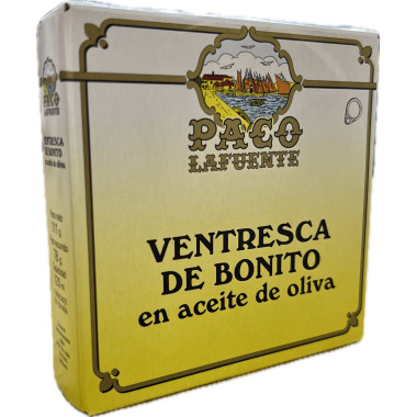 Ventresca de bonito en aceite de oliva "Paco Lafuente" 111gr