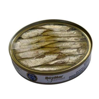 producto Sardinillas en aceite de oliva "Baymar" 22/28 piezas 120gr