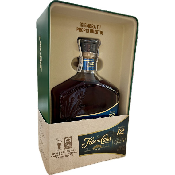 Ron "Flor de Caña" 12 años 70cl