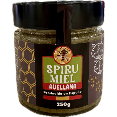 Spirumiel con avellana 250gr