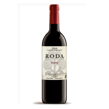 producto "Roda" tinto Reserva D.O. Rioja 75cl