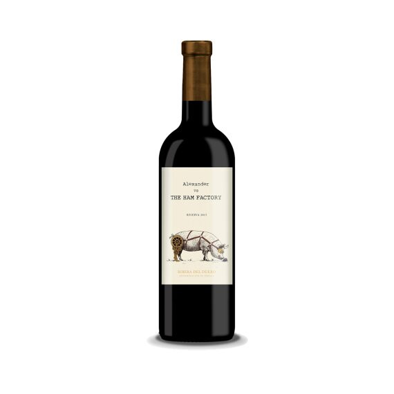 "Alexander vs The Ham Factory" Reserva tinto D.O. Ribera del Duero 75cl