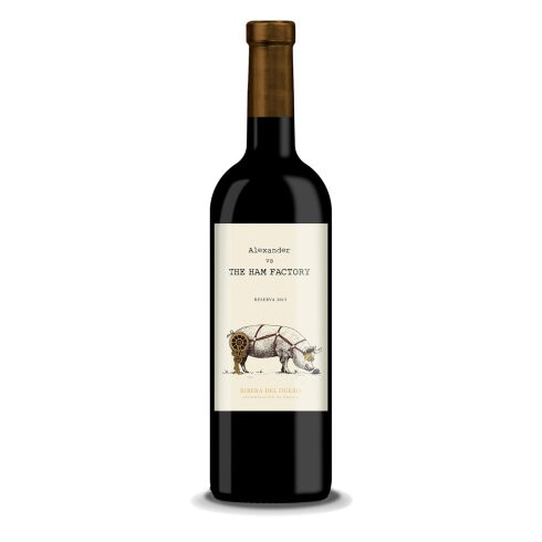 "Alexander vs The Ham Factory" Reserva tinto D.O. Ribera del Duero 75cl