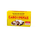 Tacos de pota en aceite de girasol "Cabo de Peñas" 111gr