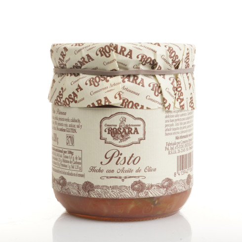 Pisto con aceite de oliva "Rosara" 330gr